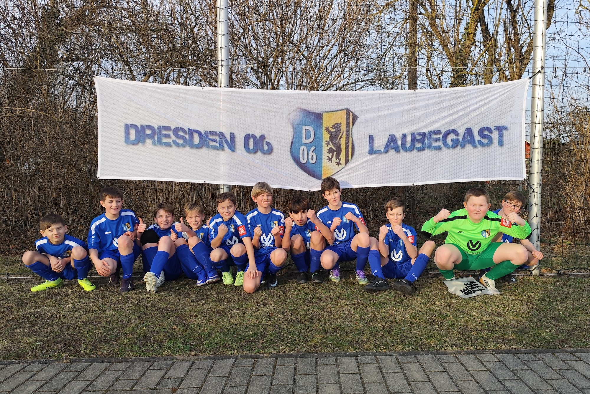 Erfolgreicher Rückrundenauftakt der D1-Jugend: 4:5-Sieg gegen Wacker Leuben!