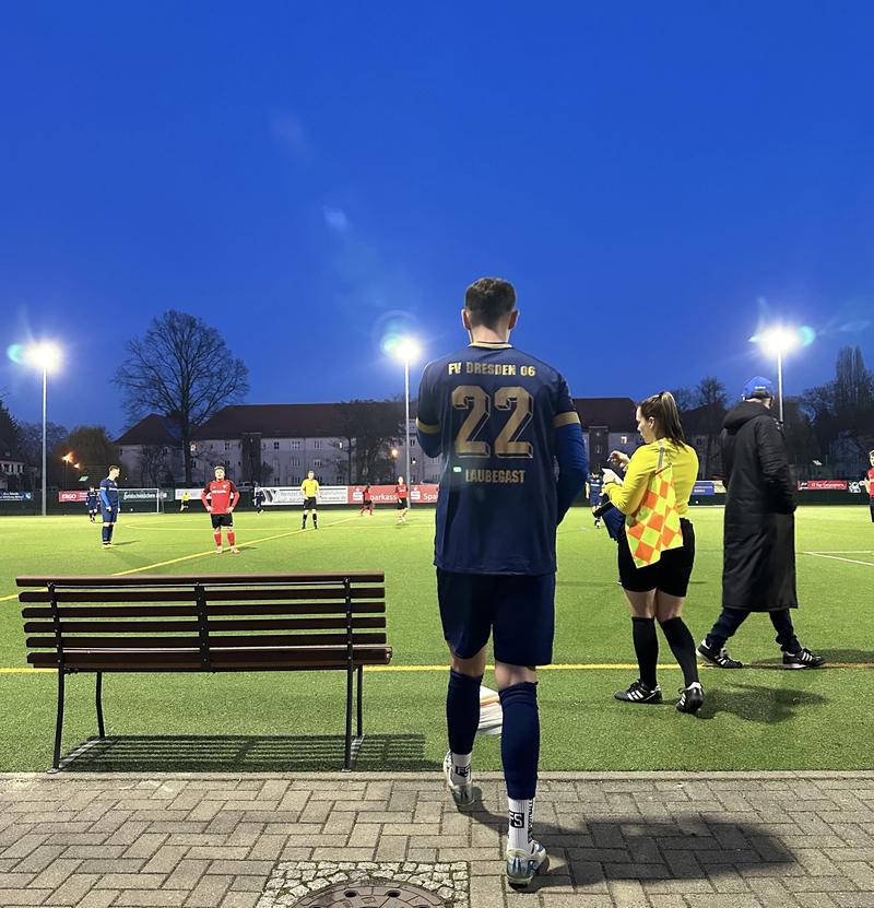 Flutlichtspiel in Riesa