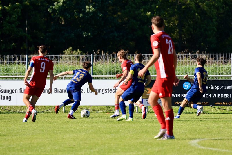 Rote Karte wird zum Wendepunkt: 2:4 gegen Markranstädt